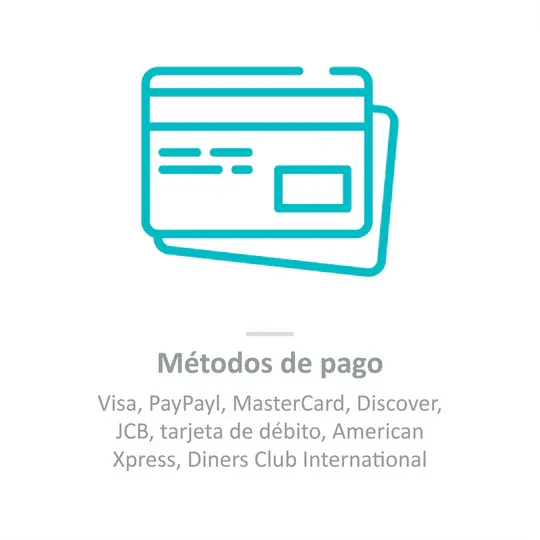 Metodos de pago varios imagen